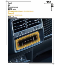 Статическая пленка <br>Audi <br> Q8<br> - Пассажирская зона - <br>AU-Q8-03