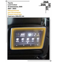 Статическая пленка <br>Toyota <br> Land Cruiser<br> - Пассажирская зона - <br>TO-LC30-05