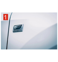 Скотч для шильдиков Lexus RX (AL30) (2022-н.в.)