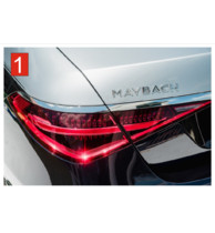 Скотч для шильдиков Mercedes-Benz Maybach S-Class (Z223) (2020-н.в.)