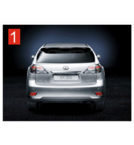 Скотч для шильдиков Lexus RX (AL10) (2008-2015)