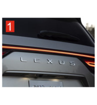 Скотч для шильдиков Lexus LX (J310) (2021)