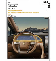 Статическая пленка <br>BYD <br> Yangwang U8L<br> - Приборная панель - <br>BY-U8L-01