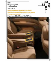 Статическая пленка <br>BYD <br> Yangwang U8L<br> - Пассажирская зона - <br>BY-U8L-05