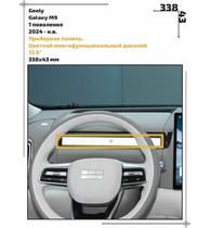 Статическая пленка <br>Geely <br> Galaxy M9<br> - Приборная панель - <br>GEL-GM9-02