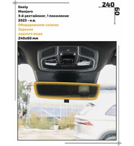 Статическая пленка <br>Geely <br> Monjaro<br> - Оборудование салона - <br>GEL-MJ-07