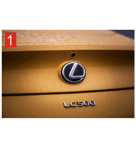 Скотч для шильдиков Lexus LC (URZ100) (2016)