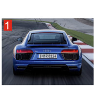 Скотч для шильдиков Audi R8 (4S) (2015)